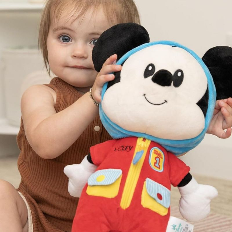 Disney Baby Mickey Mouse 16" Inch Dress and Play Stuffed Animal Plush Toy