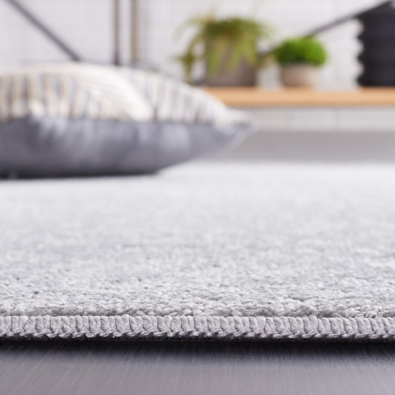 Pattern and Solid PNS408 Power Loomed Area Rug - Grey - 6'7"x9' - Safavieh.