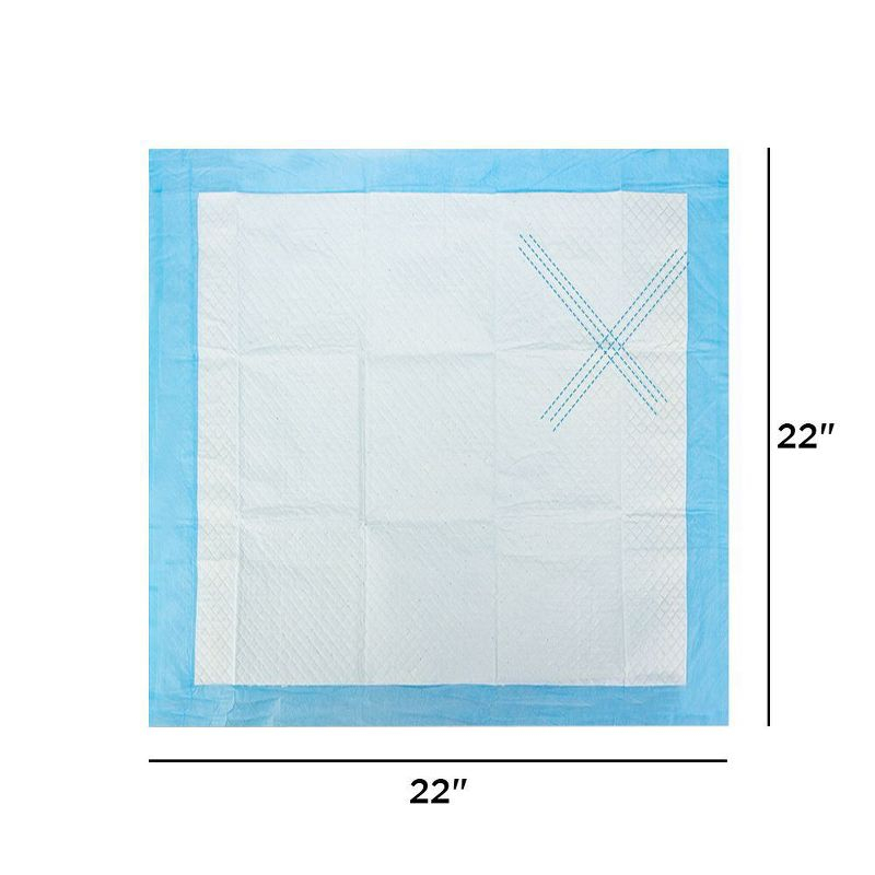 Puppy Pee Pads Potty Training Disposable Pad 22" x 22" 100 Pcs