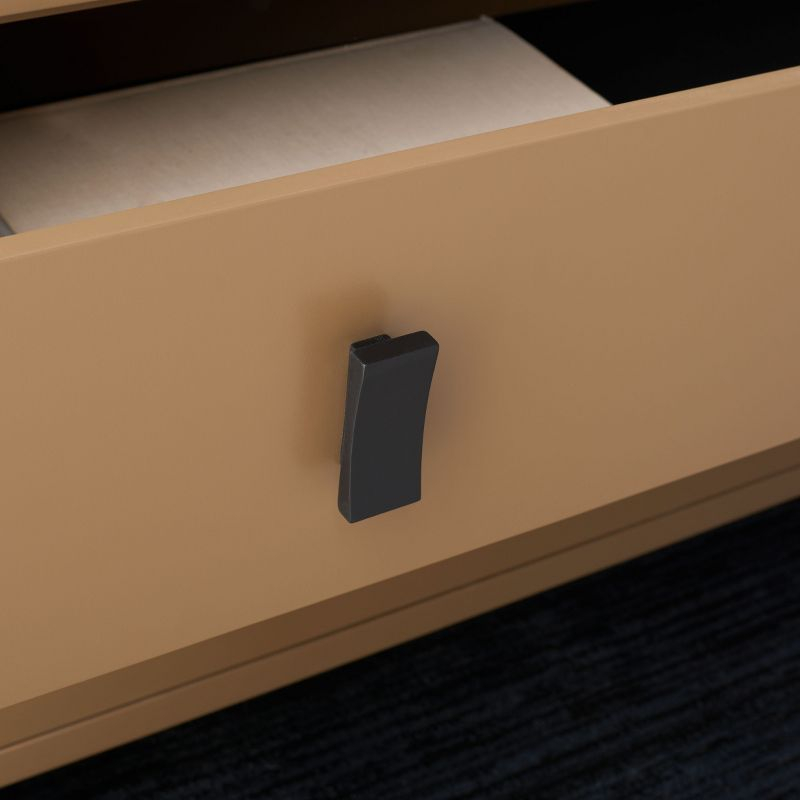 Blaize 3 Drawer Chest - CHS6601 - Taupe/Black - Safavieh