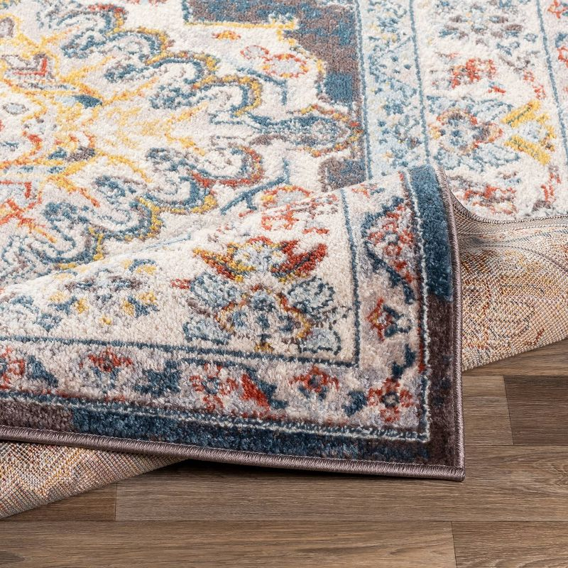 Livabliss 7'10"x10'3" Kashan Traditional Rugs Beige