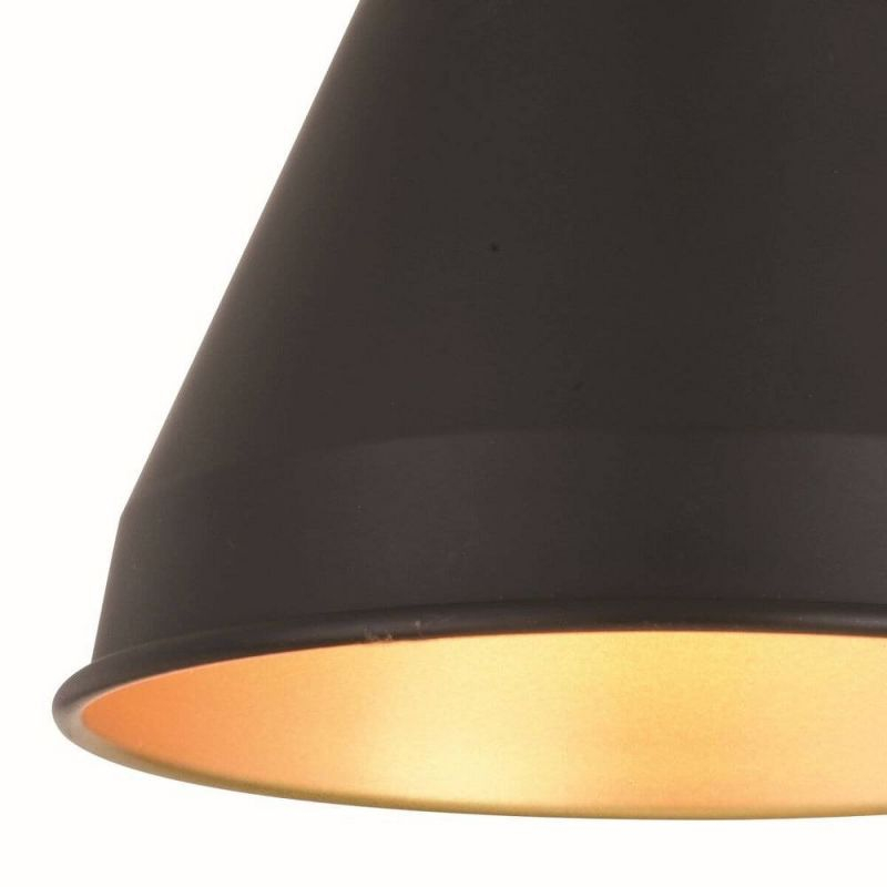 Vaxcel Alexis 1 - Light Swing Arm Lamp in  Oil Rubbed Bronze/Satin Gold