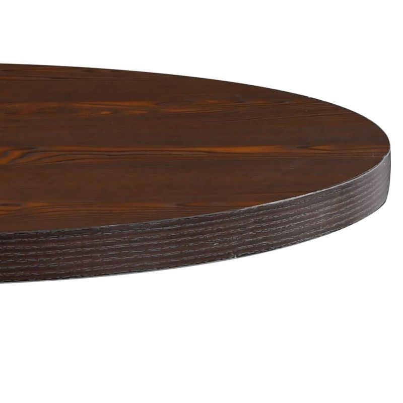 vidaXL Bistro Table Dark Brown 31.5 in. MDF