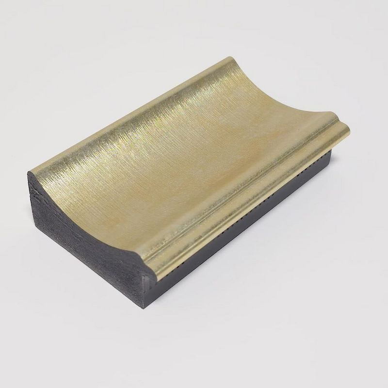 Amanti Art Textured Light Gold Picture Frame Opening Size 20x30 in.