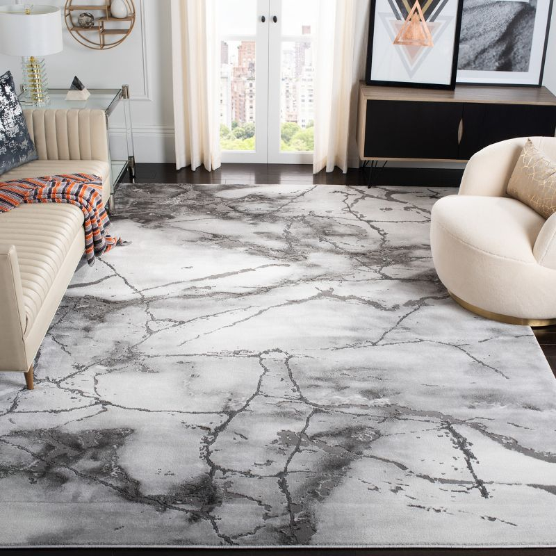 Craft CFT877 Loomed Indoor Area Rug - Grey/Silver - 8'x10' - Safavieh