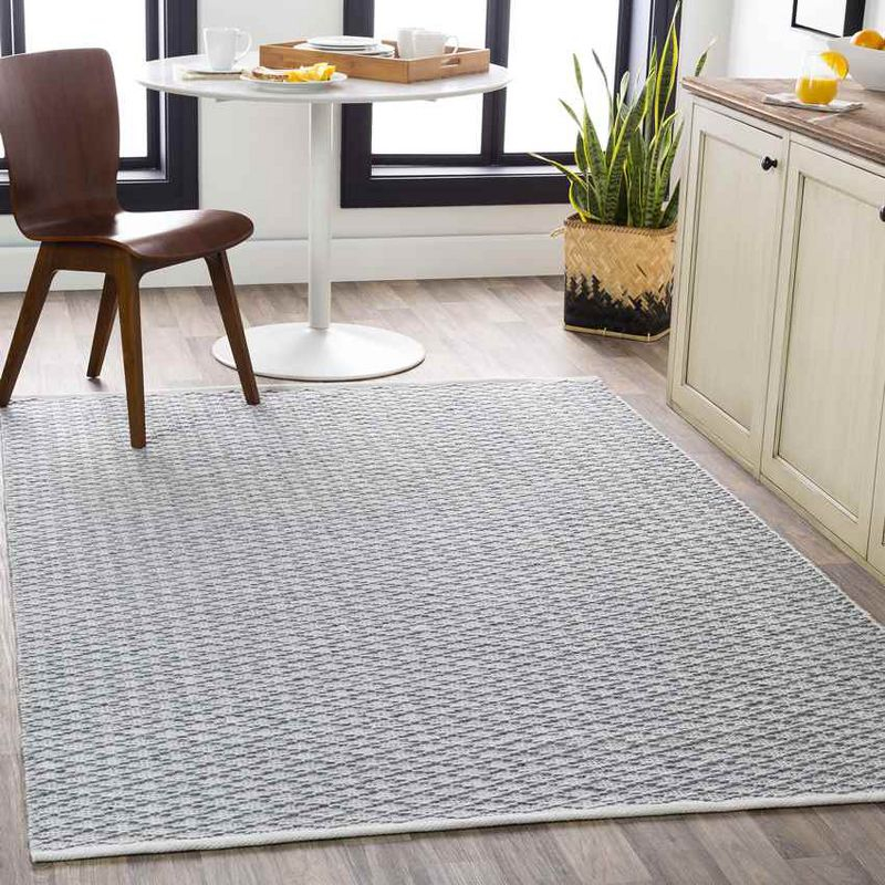 Mark & Day Blyth 8'x10' Rectangle Woven Indoor Area Rugs Medium Gray