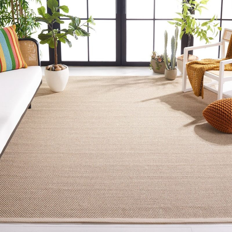 Natural Fiber NF143 Power Loomed Indoor Area Rug - Marble/Beige - 10'x14' - Safavieh