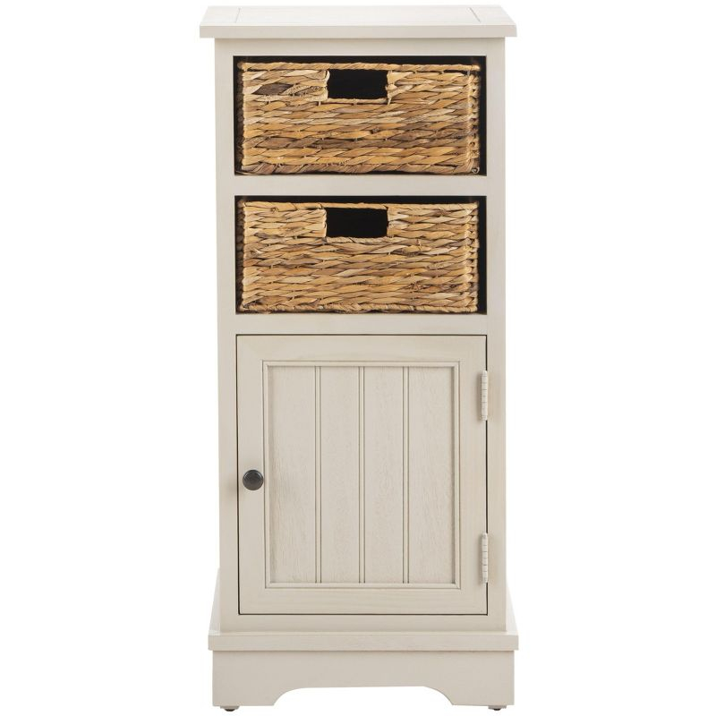 Connery Cabinet - AMH5742 - Vintage Grey - Safavieh Couture