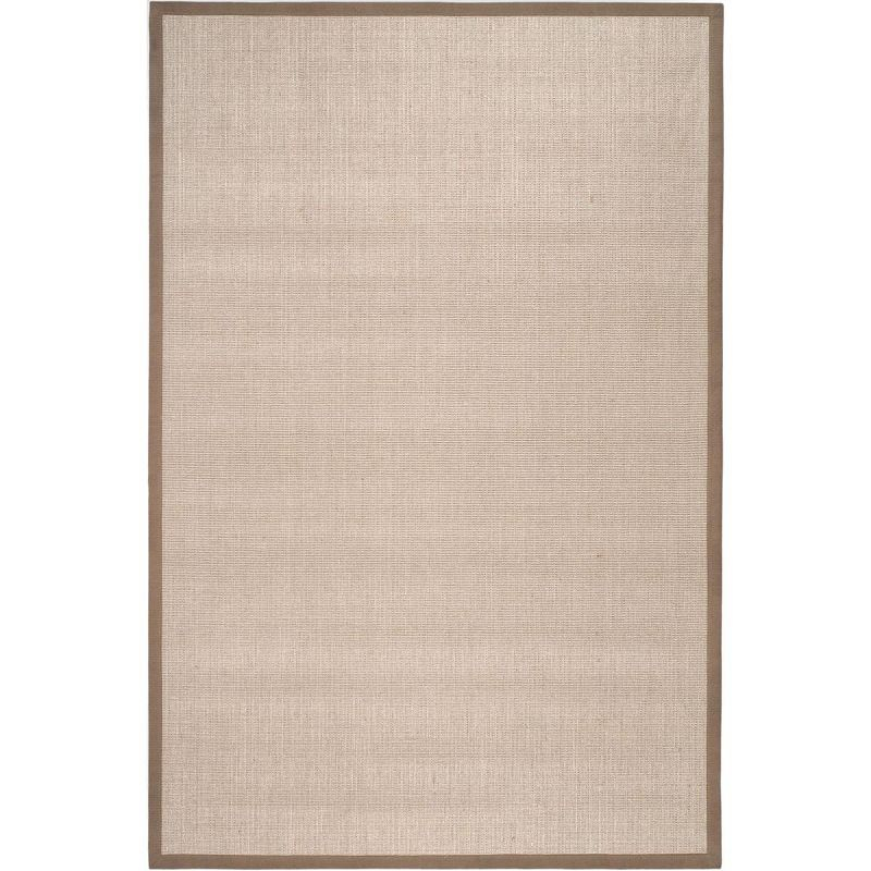 Natural Fiber NF441 Power Loomed Indoor Area Rug - Taupe/Light Brown - 5'x8' - Safavieh.