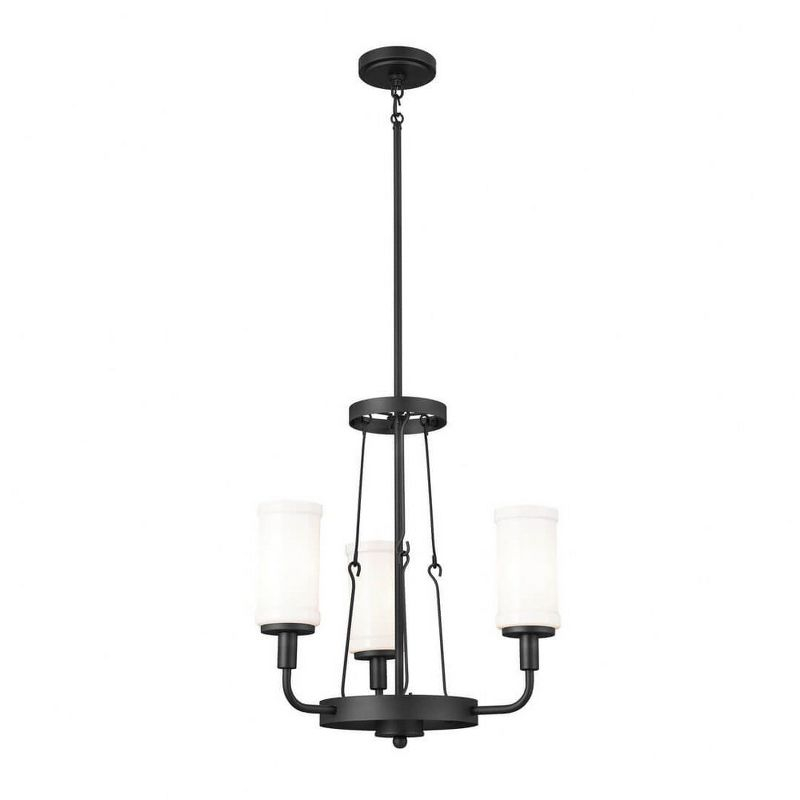 Kichler Lighting Vetivene 3 - Light Chandelier in  Textured Black