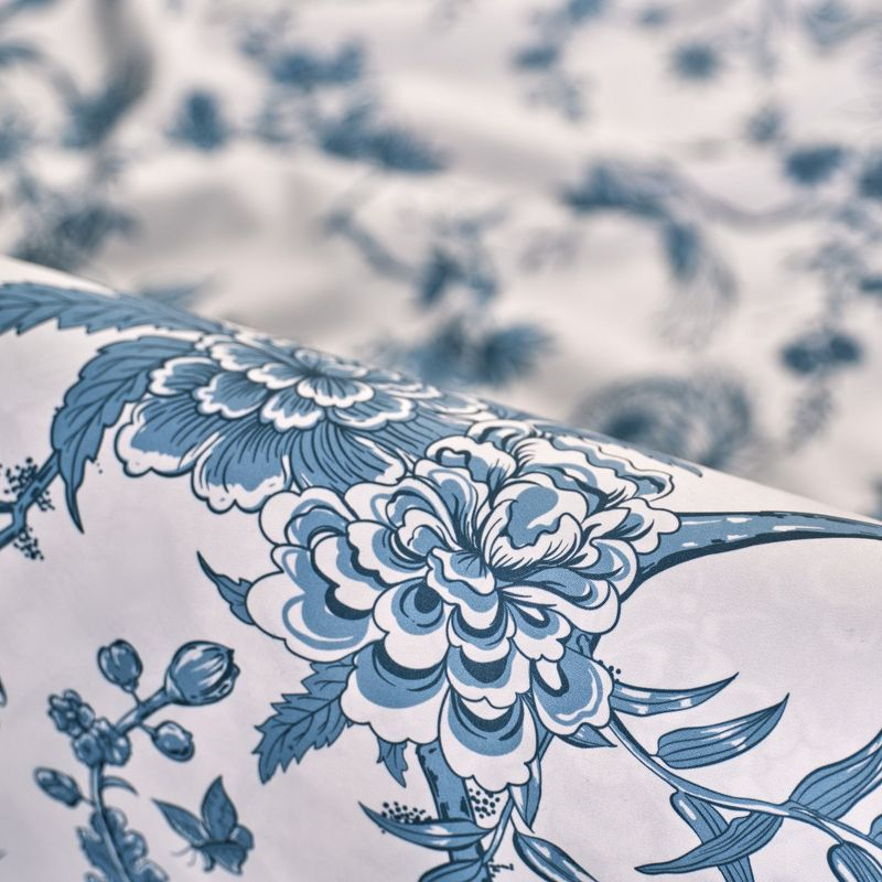 Chanasya Chanasya Antique Toile Double Brushed Microfiber Duvet Cover Set