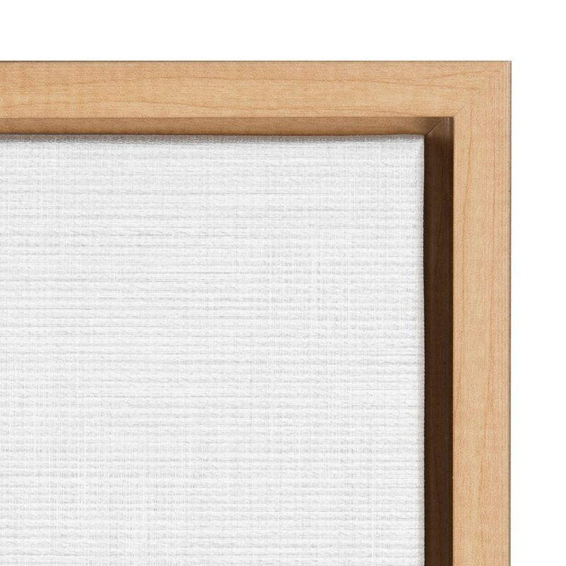 2pc 23" x 33" Sylvie Bicycle by Simon Te of Tai Prints Framed Wall Canvas Natural - Kate & Laurel All Things Decor