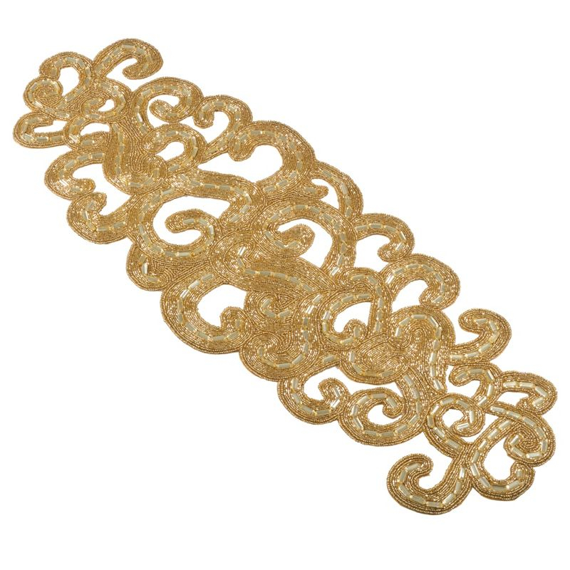 Mercer41 Pomerleau Solid Color Table Runner