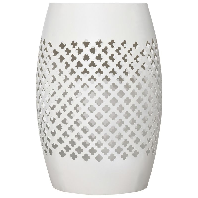 Latitude Run® Outsunny 12.5" Steel Round Patio End Table - Versatile Indoor & Outdoor Accent