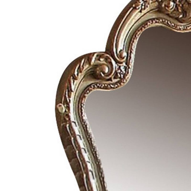 Acme Furniture Dresden Dresser Mirror Gold Patina/Bone
