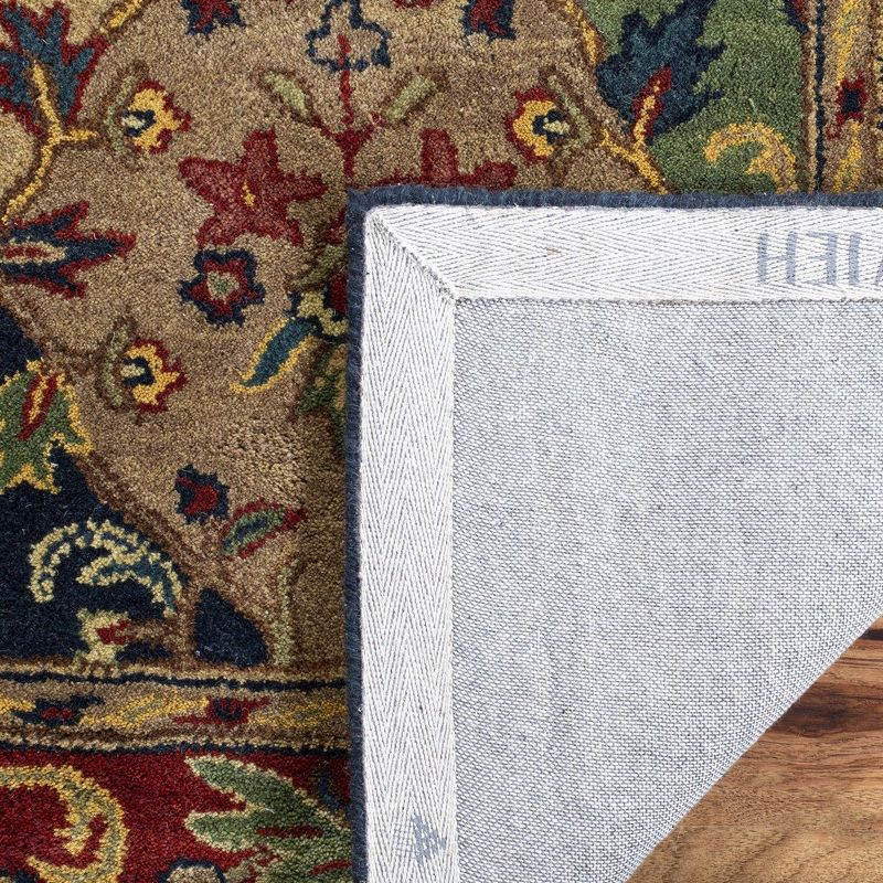 Heritage HG911 Hand Tufted Area Rug - Multi/Burgundy - 8'x10' - Safavieh.