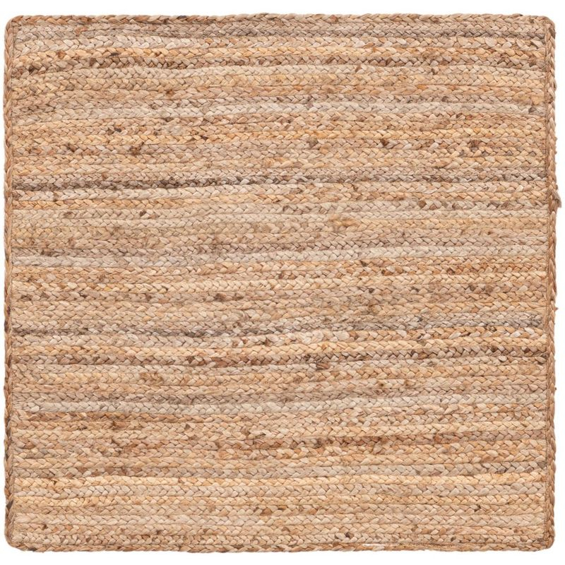 Unique Loom 3' 3 x 3' 3 Dhaka Braided Jute Square Area Rug