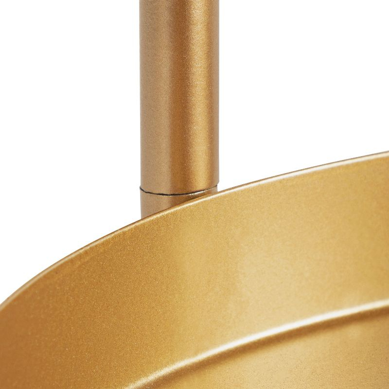 Kate and Laurel Finn Plant Stand, 10x11x44, Gold