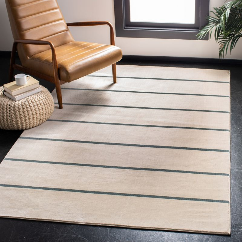 Orwell ORW391 Power Loomed Indoor Accent Rug - 2'x3' - Ivory/Navy - Safavieh