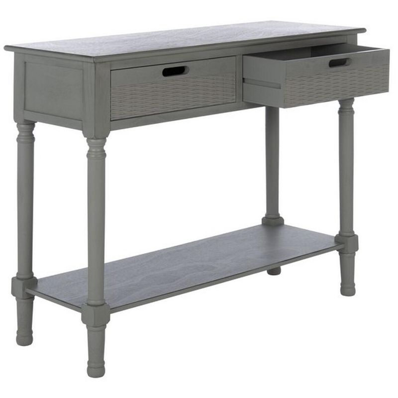 Landers 2 Drawer Console Table - CNS5710E - Gray - Safavieh