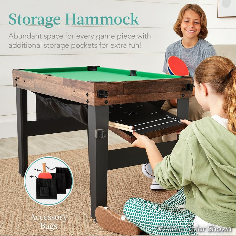 Best Choice Products 13-in-1 Combo Game Table Set w/ Ping Pong, Foosball, Basketball, Hockey, Archery - Arcade