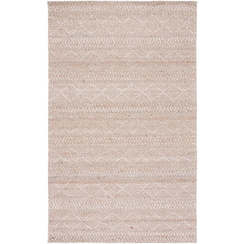 Marbella MRB751 Flat Weave Indoor Area Rug - Natural/Beige - 8'x10' - Safavieh