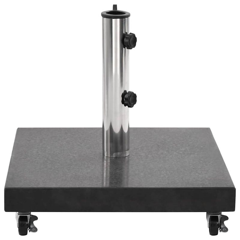 VidaXL Parasol Base Granite 66.1 lb Square Black
