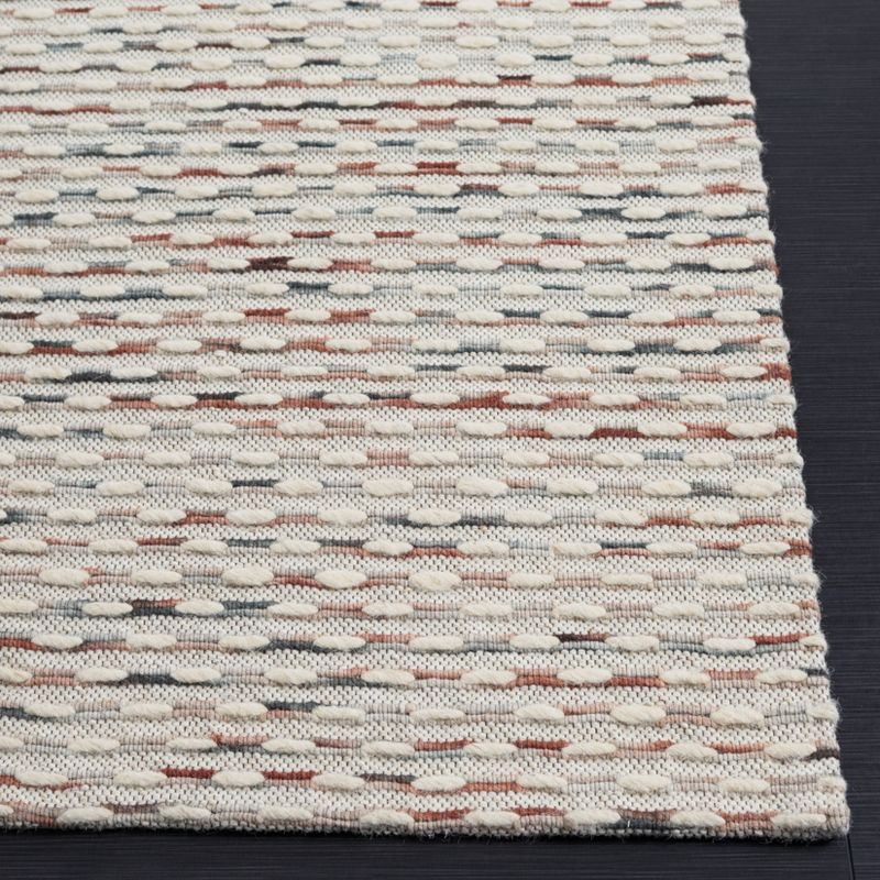 Marbella MRB158 Hand Woven Indoor Accent Rug - Beige/Rust - 3'x5' - Safavieh
