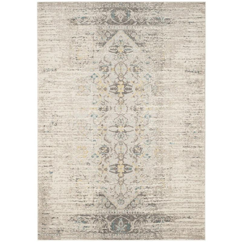 Monaco MNC209 Power Loomed Indoor Area Rug - Grey/Multi - 6'7"x9'2" - Safavieh.