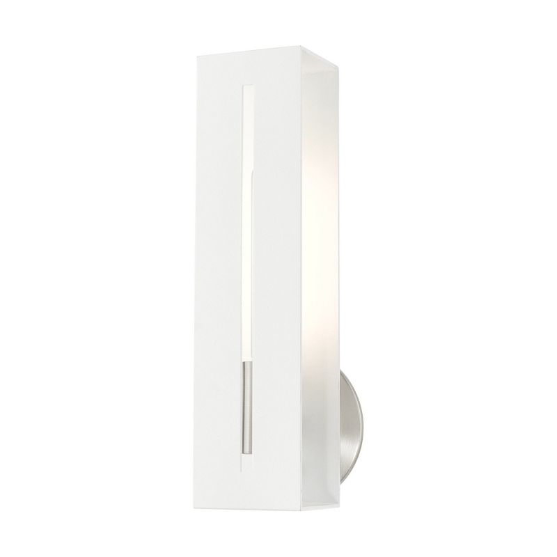 Livex Lighting Soma 1 - Light Wall Light in  Textured White