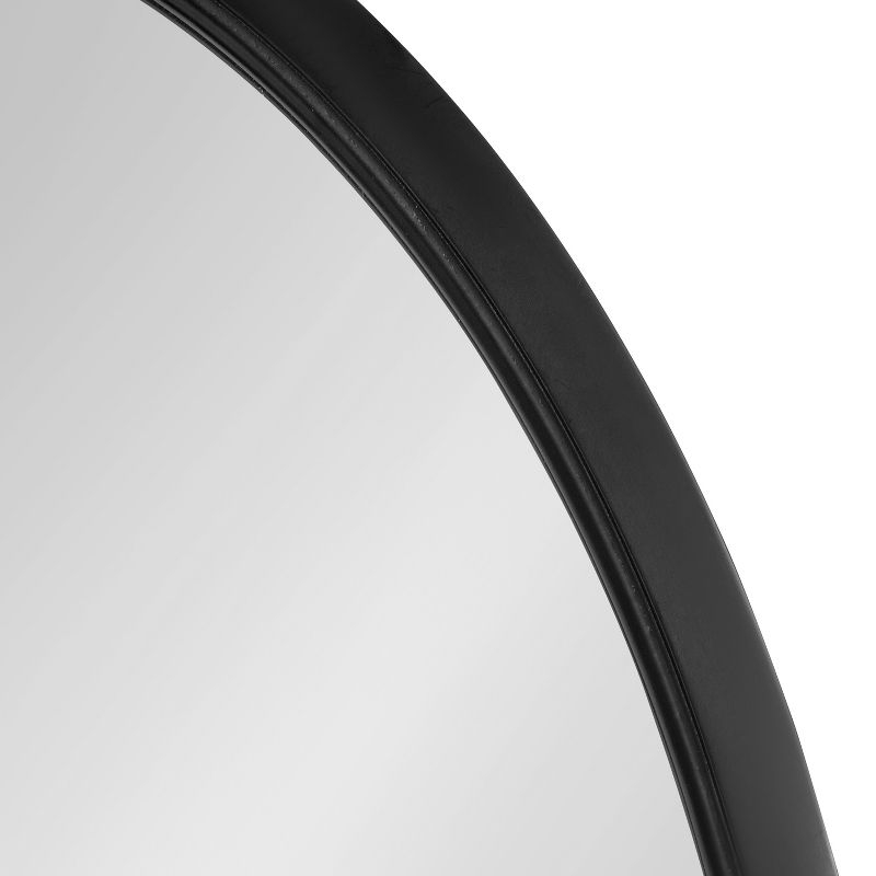 Kate and Laurel Hogan MDF Oval, 24x36, Black