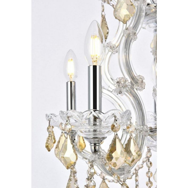 Elegant Lighting Maria Theresa 6 - Light Pendant in  Chrome