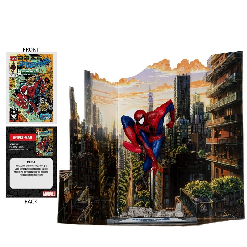Marvel Spider-Man 1:10th Scale Action Figure with Art Card
