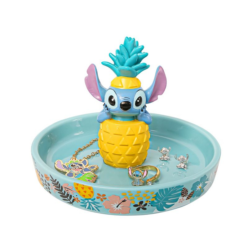 Disney Lilo & Stitch Resin 3D Ring Dish Holder Jewelry Dish