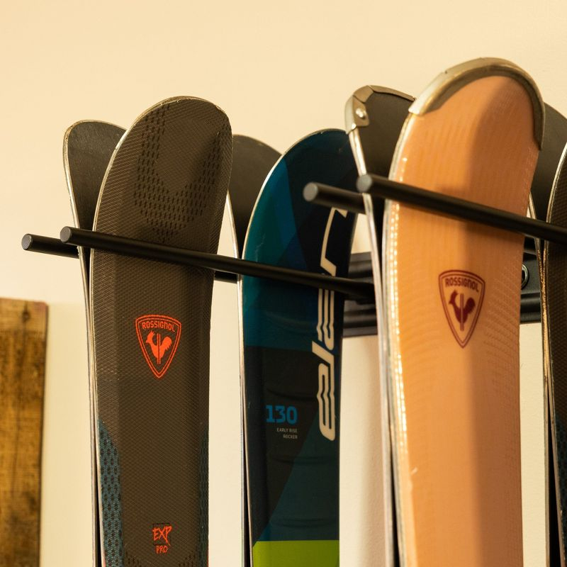 StoreYourBoard Snowbasin Ski Storage Rack | Holds 16 Pairs of Skis