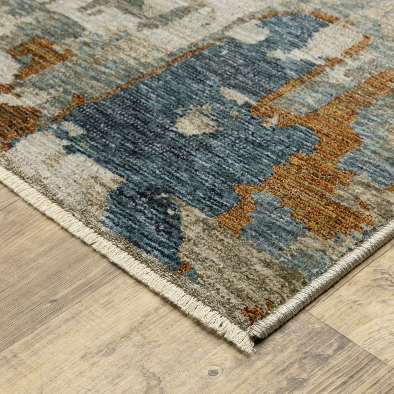 Oriental Weavers Hayden HAY02 Beige/ Multi Indoor Area Rug - 6'7" x 9'6"
