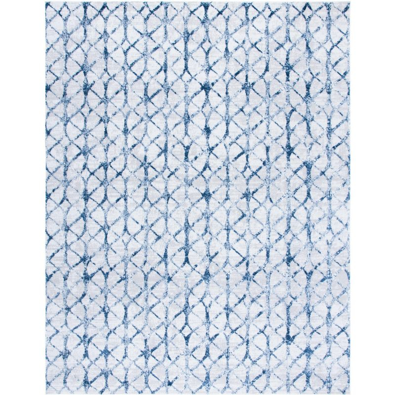 Amelia ALA792 Power Loomed Area Rug - Grey/Navy - 8'x10' - Safavieh.