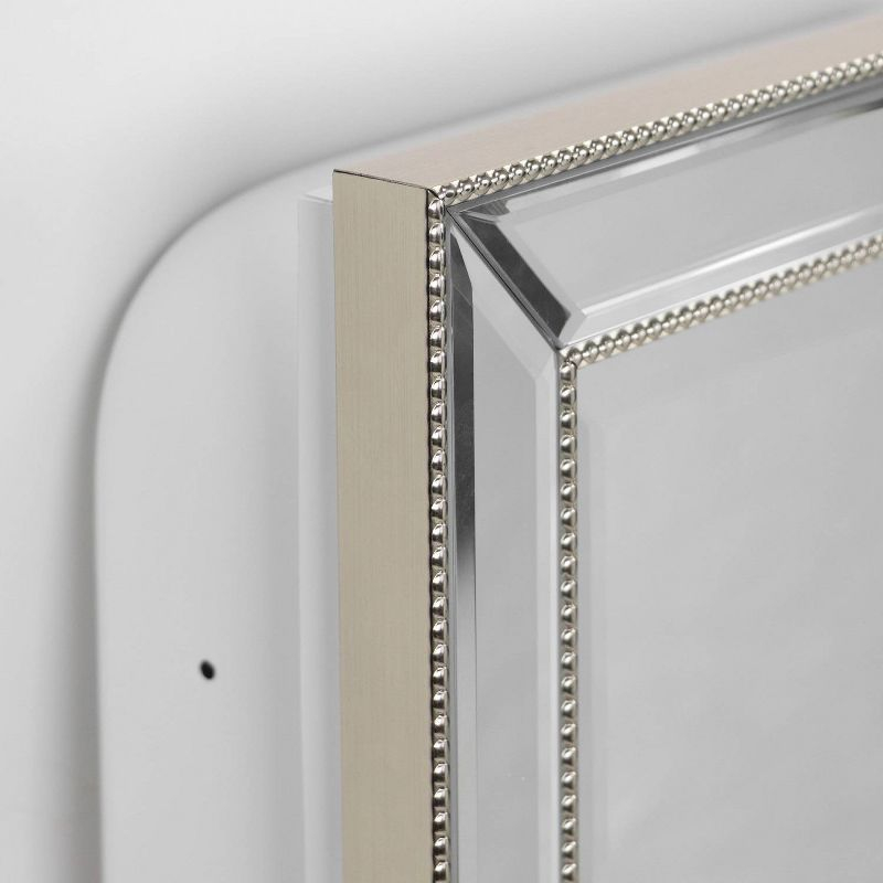 16" x 26" Metro Beaded Recessed Medicine Cabinet - Head West: Wall Mount, Polystyrene Frame, 3 Shelves