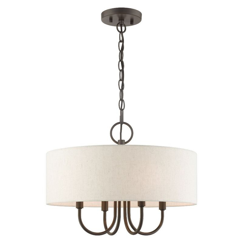 Livex Lighting Blossom 4 - Light Pendant in  English Bronze