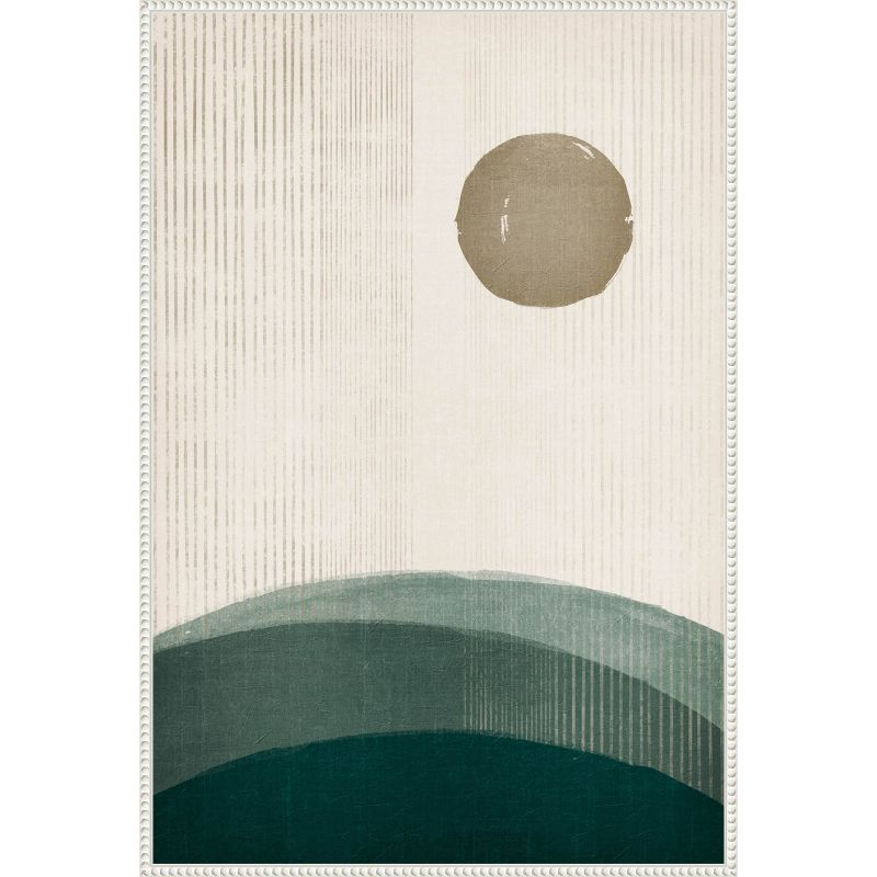 Amanti Art The Rusty Sun by Ema Paraschiv Canvas Wall Art Print Framed 23 x 33-in.