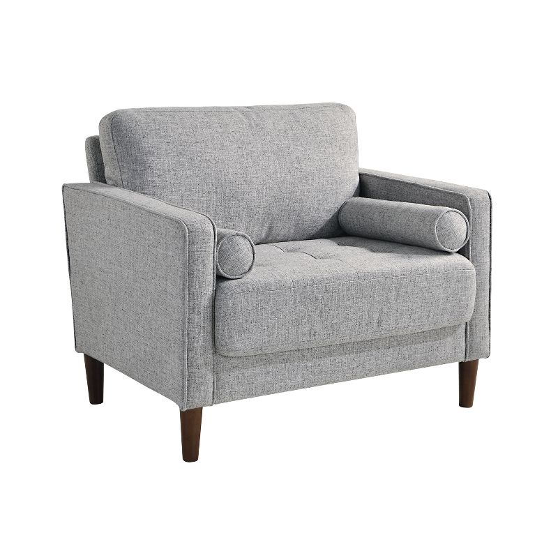 Lifestyle Solutions Giovanni Chair Woven Light Gray