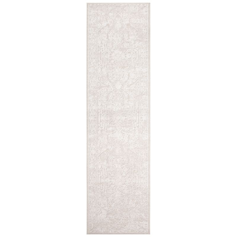 Reflection RFT665 Power Loomed Indoor Runner Rug - 2'3"x6' - Creme/Ivory - Safavieh