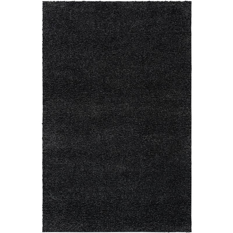 Milan Shag SG180 Power Loomed Indoor Area Rug - Dark Grey - 6'x9' - Safavieh