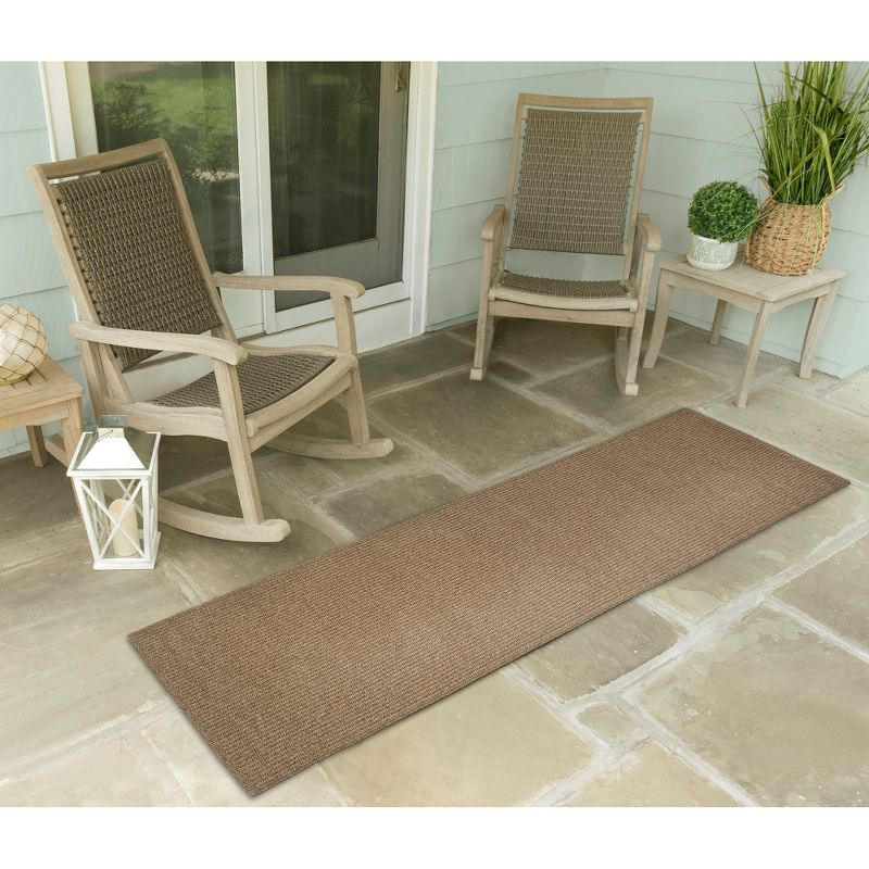 Liora Manne Avalon Texture Indoor/Outdoor Rug Sisal 2' x 7'6"