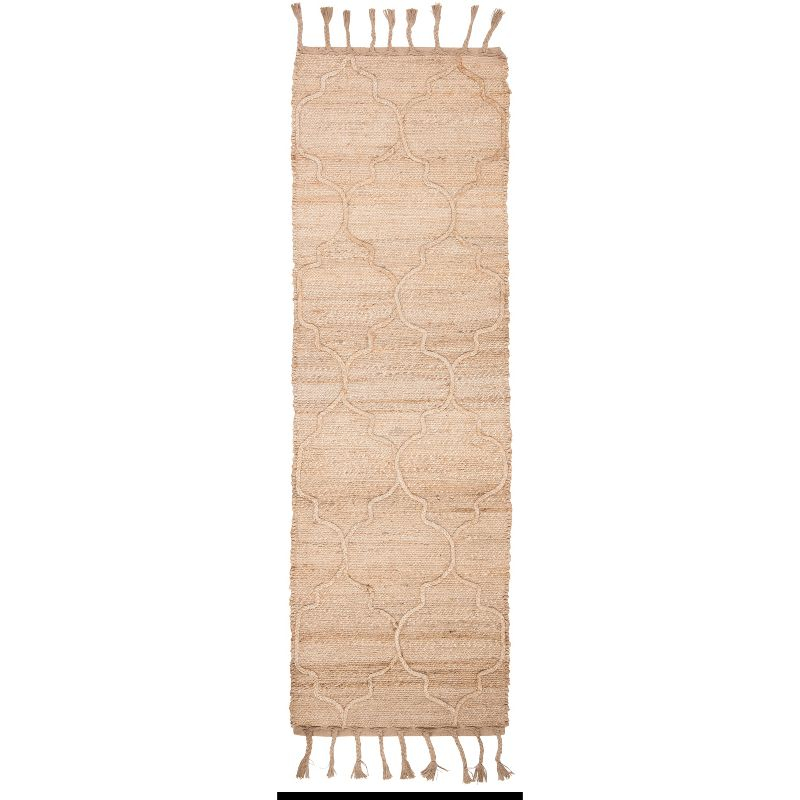 Natural Fiber NF106 Hand Woven Runner Rug - Natural - 2'6"x8' - Safavieh..