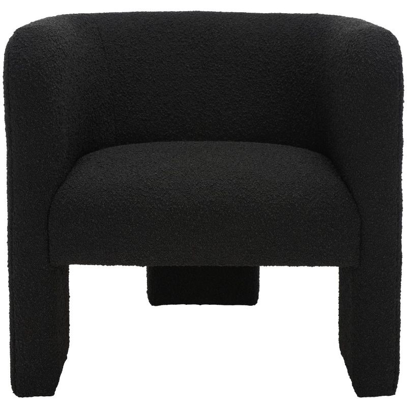 Sammie 3 Leg Accent Chair - SFV5034 - Black - Safavieh Couture