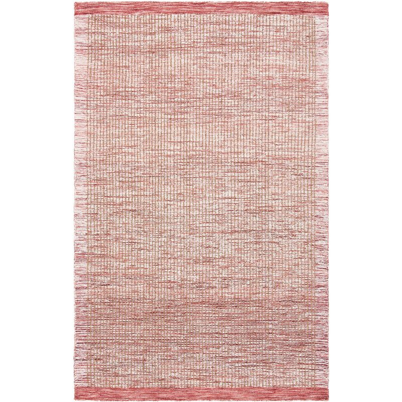 Metro MET151 Hand Tufted Indoor Area Rug - Ivory/Red - 5'x8' - Safavieh