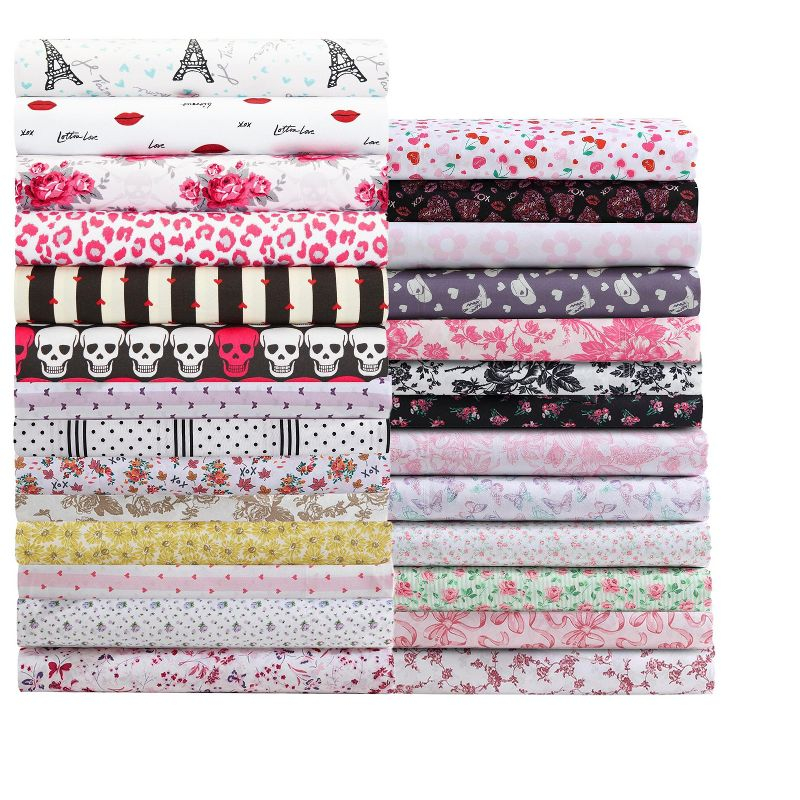 Betsey Johnson Cowgirl Disco Purple Full Sheet Set