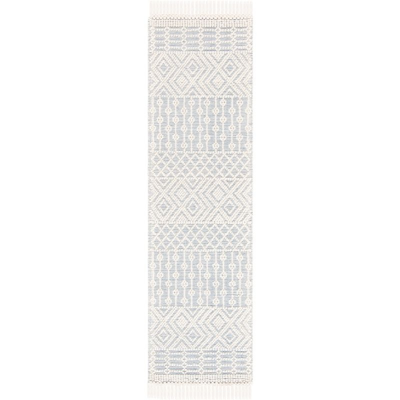 Natura NAT852 Hand Loomed Runner Rug - Ivory/Grey - 2'3"x12' - Safavieh.