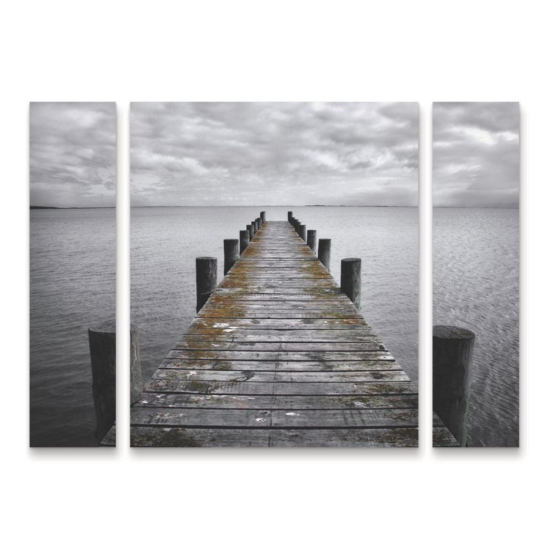 Trademark Fine Art SD Smart Destination 3 Piece Panel Set Art - 24''x32''